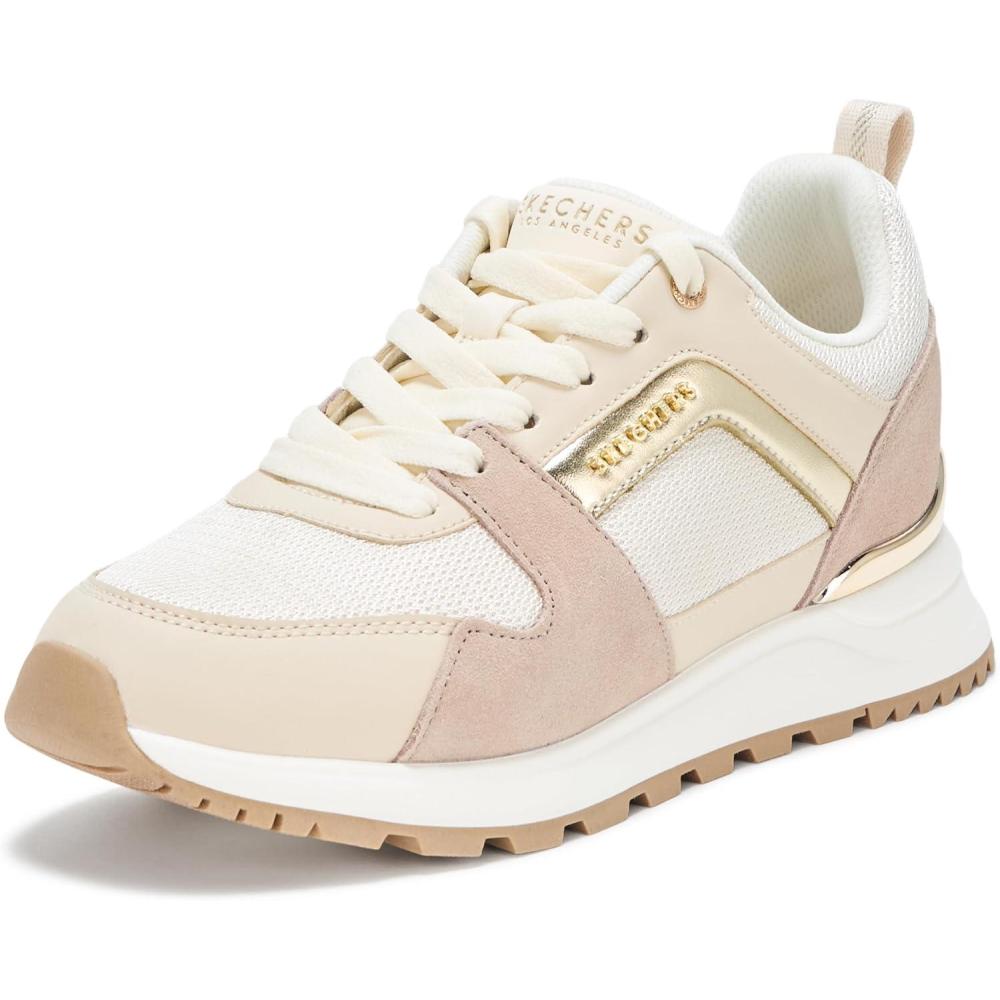 imageSkechers Womens RunwayPosh Gal SneakerNatrualGold