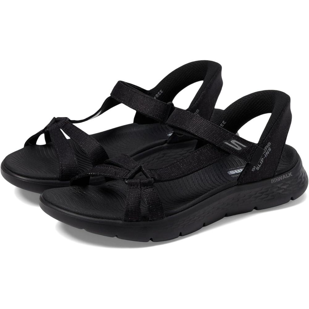 imageSkechers Womens Slingback SandalBlack