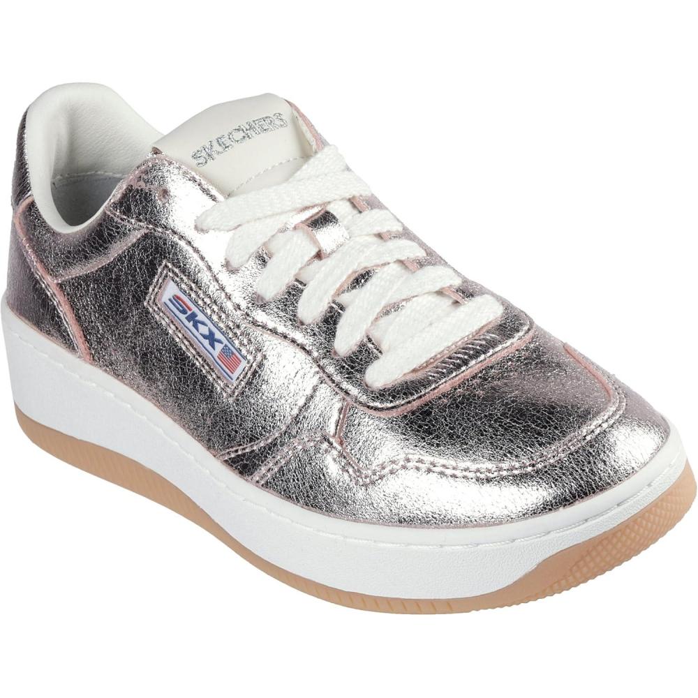 imageSkechers Womens Sport Court 20Much Metallic SneakerPink