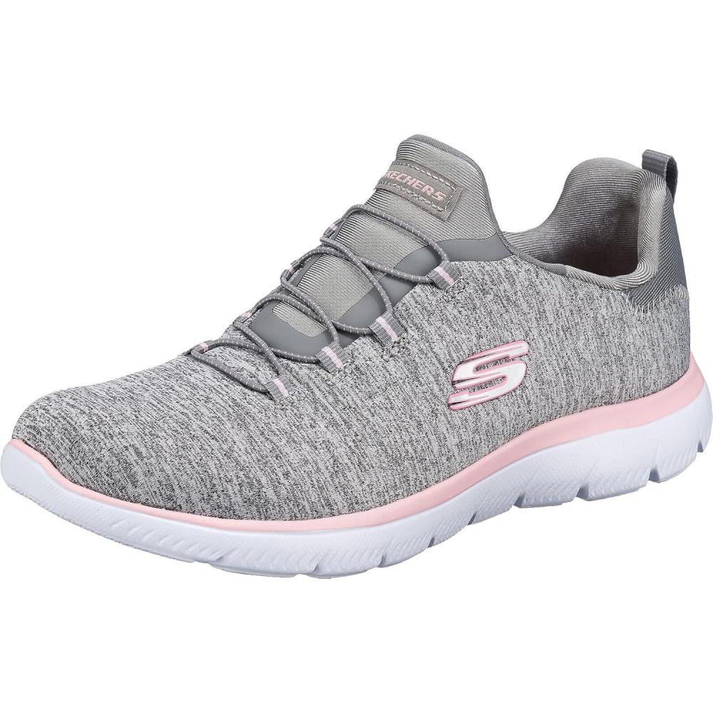imageSkechers Womens Summit  Quick Getaway SneakerGreyLight Pink