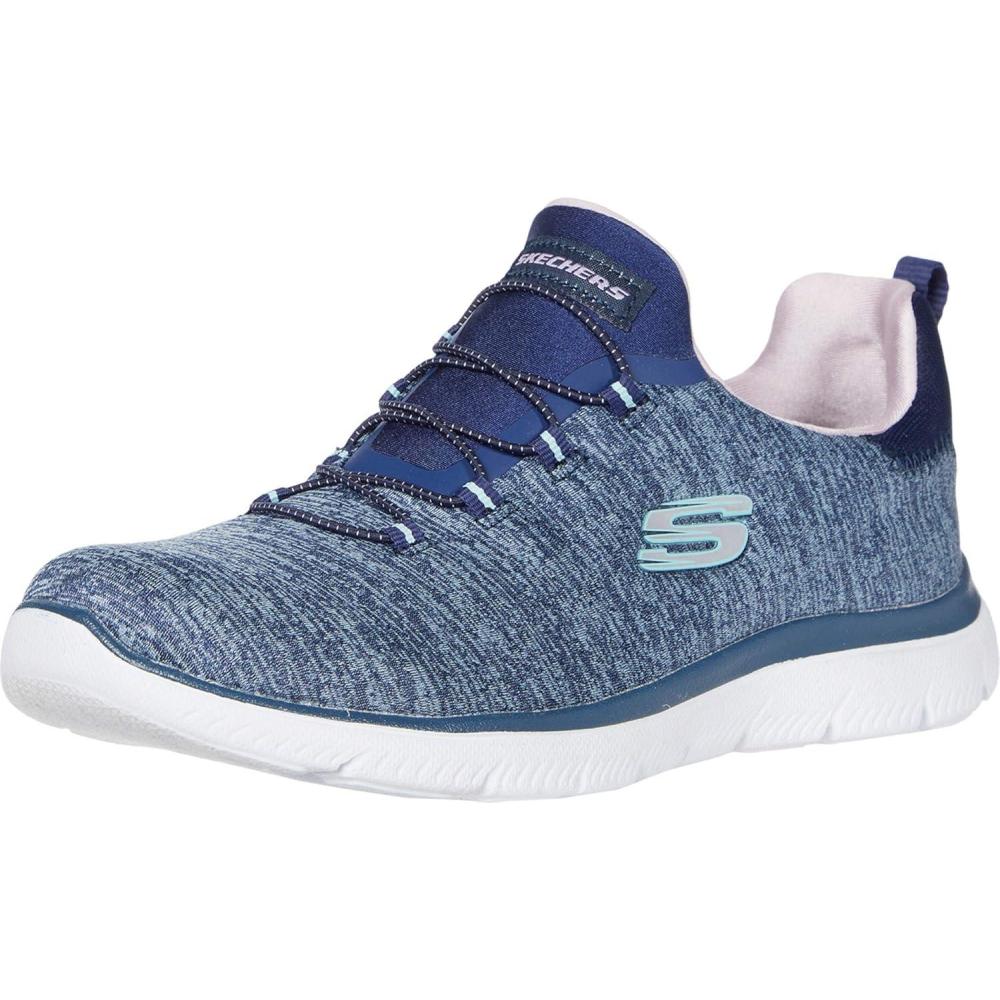 imageSkechers Womens Summit  Quick Getaway SneakerNavyLight Blue