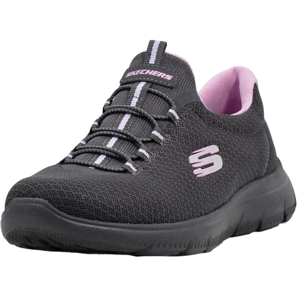 imageSkechers Womens Summits SneakerCharcoal