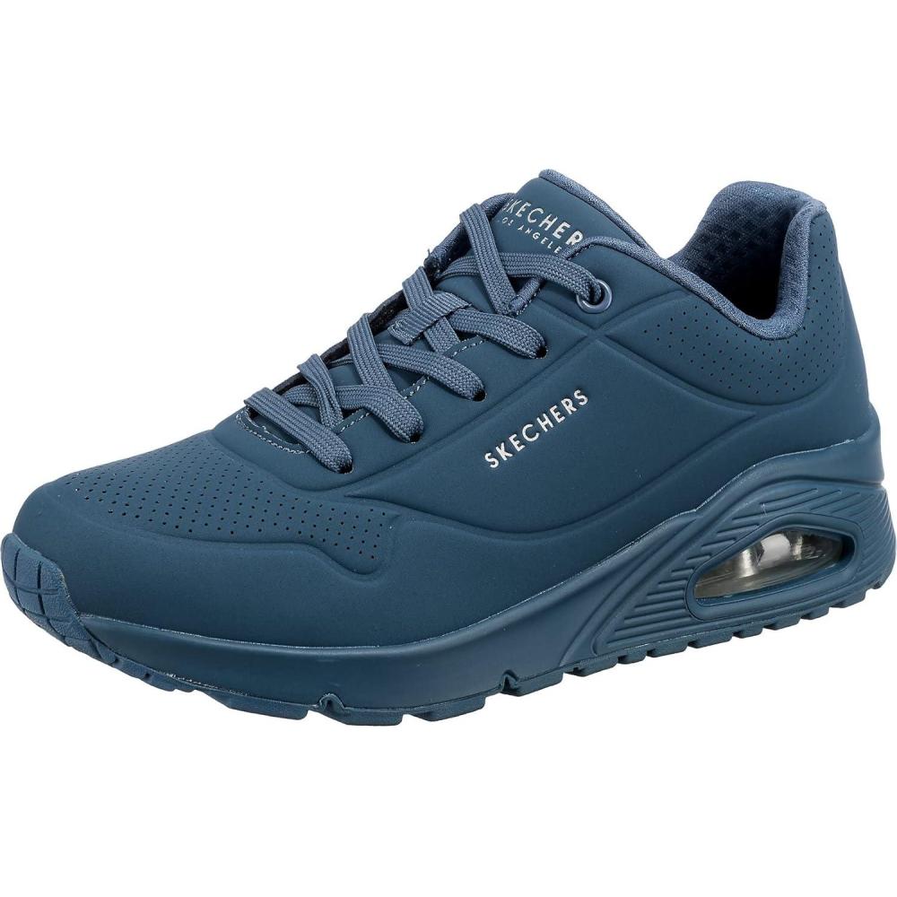 imageSkechers Womens Uno  Stand on Air SneakersBlu