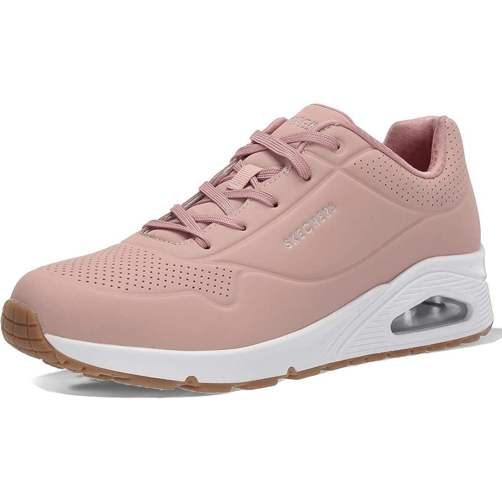 imageSkechers Womens Uno  Stand on Air SneakersBlush Pink