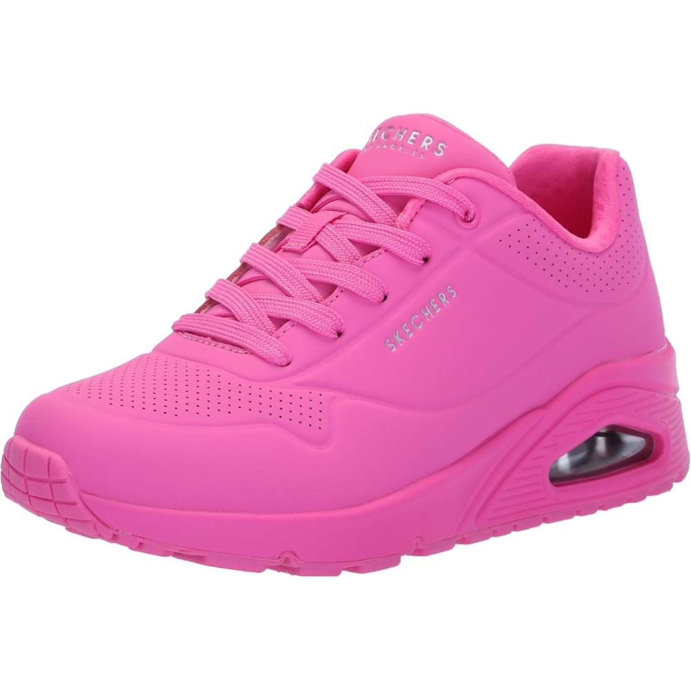 imageSkechers Womens Uno  Stand on Air SneakersHot Pink
