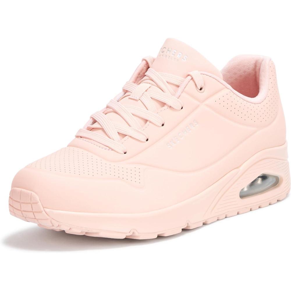 imageSkechers Womens Uno  Stand on Air SneakersLight Pink