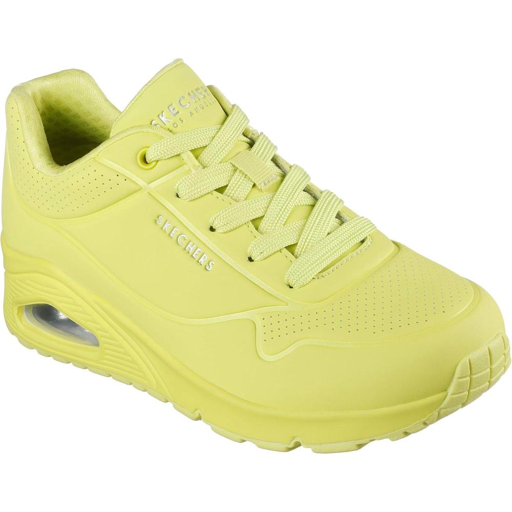 imageSkechers Womens Uno  Stand on Air SneakersLimegreen