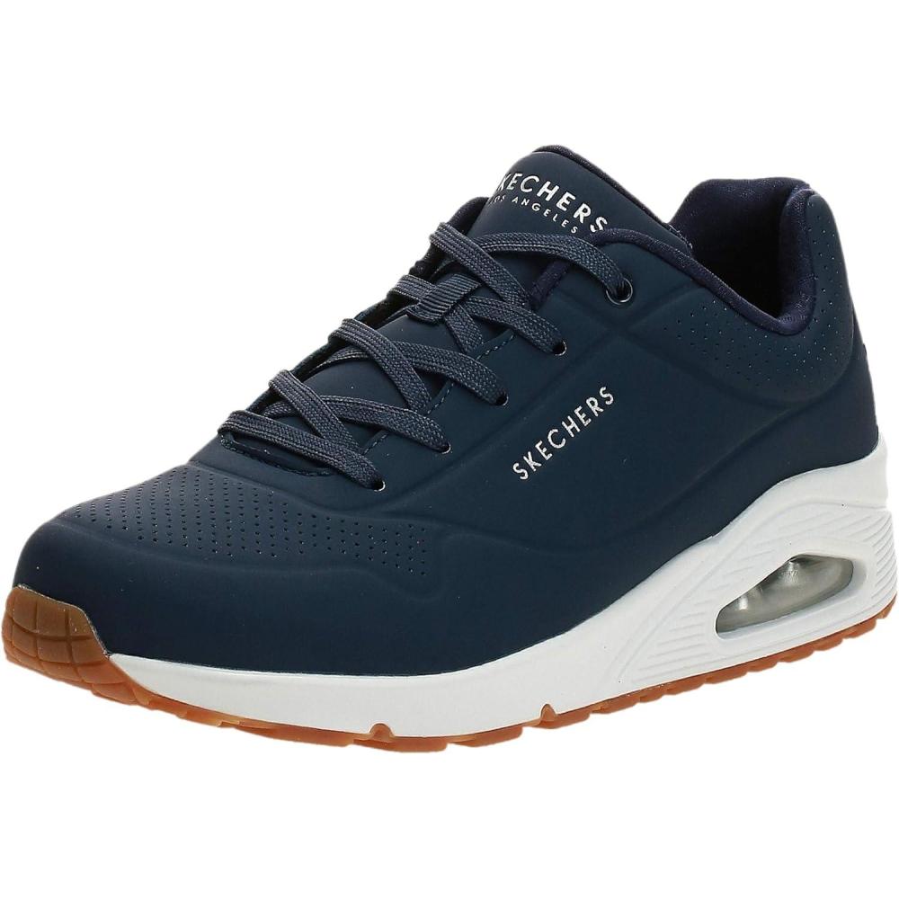 imageSkechers Womens Uno  Stand on Air SneakersNavy