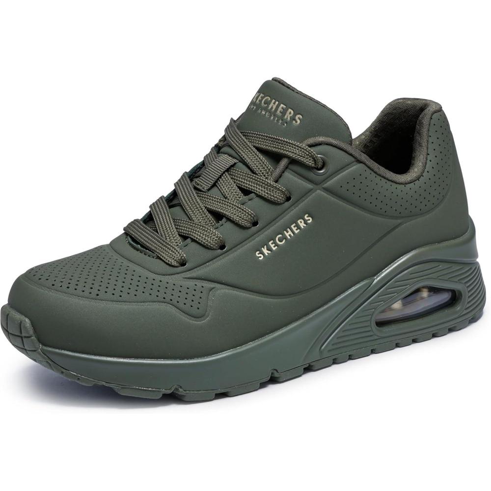 imageSkechers Womens Uno  Stand on Air SneakersOlive