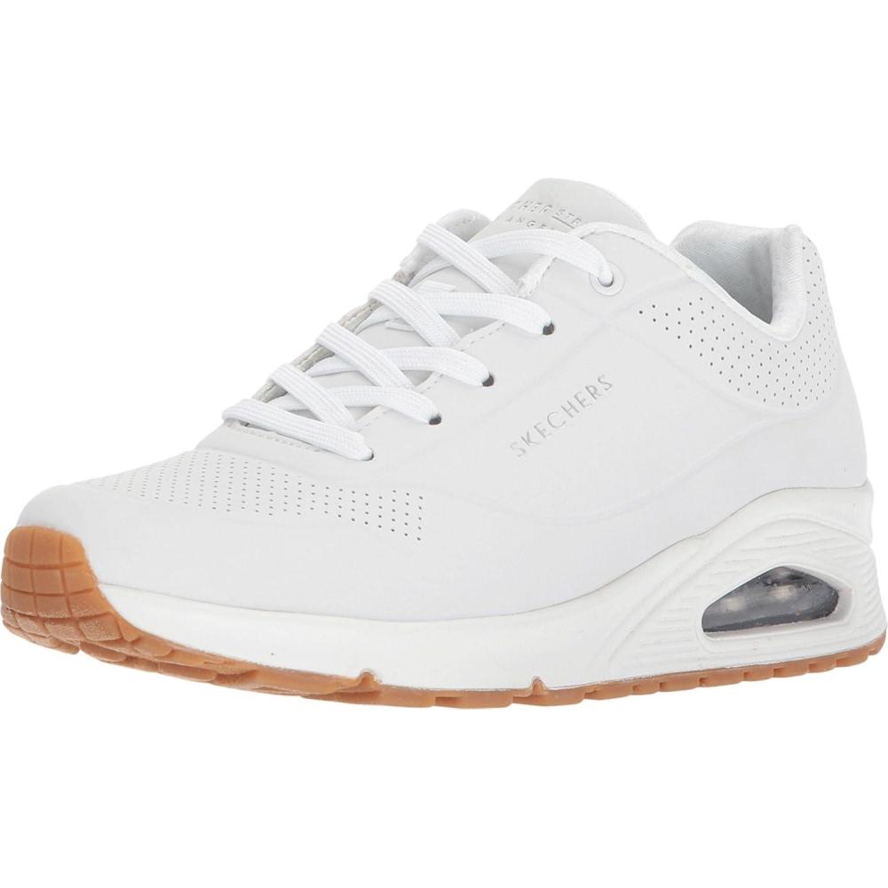 imageSkechers Womens Uno  Stand on Air SneakersWhite White Wht