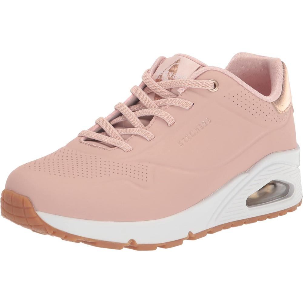 imageSkechers Womens UnoShimmer Away Wedge Slipon Fashion SneakersBlsh