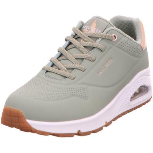 imageSkechers Womens UnoShimmer Away Wedge Slipon Fashion SneakersSage