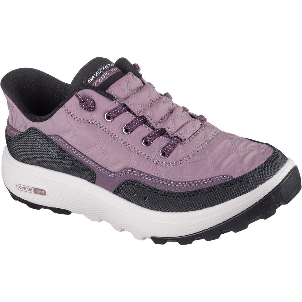 imageSkechers Womens Urban Explore Hands Free Slipins SneakerPrbkpurleBlack