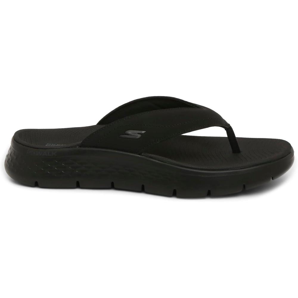 imageSkechers mens Go Walk Flex SandalVallejoBlackBlack