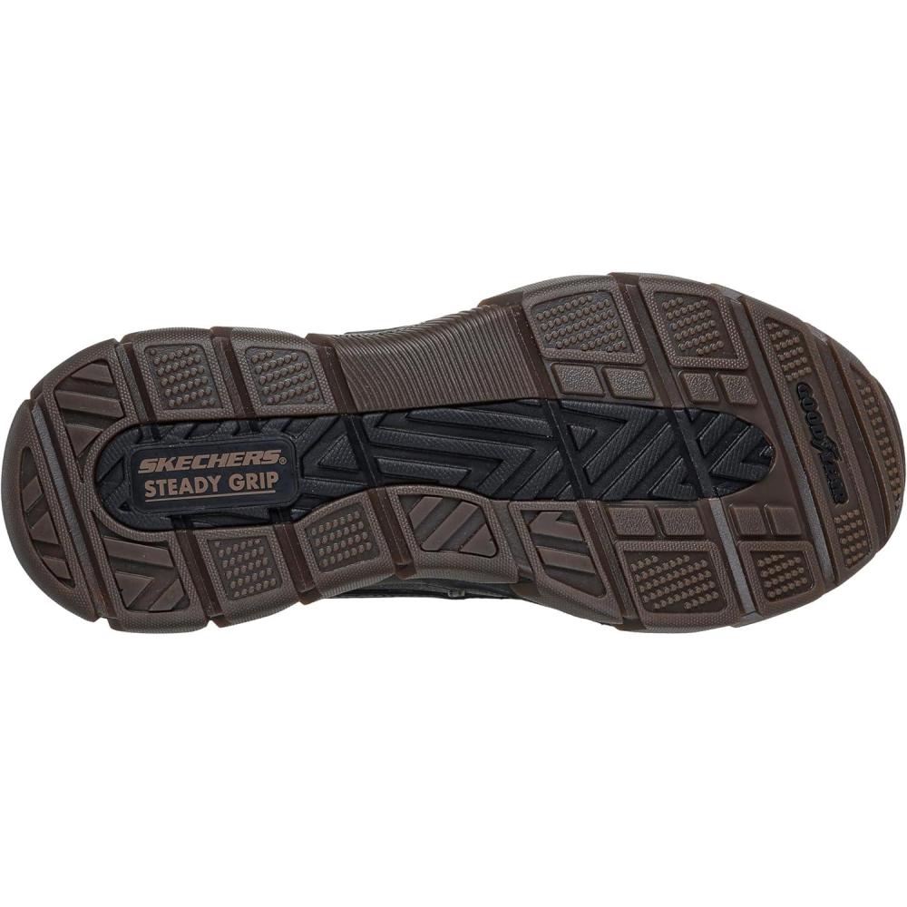 imageSkechers mens Jdw Respected SwamperChocolate Black