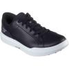 Men’s Drive 6 Arch Leather Relaxed Fit Spikeless Golf Shoe Sneaker(Black/White)