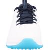 Men’s Elite 6 Slip in Arch Fit Spikeless Golf Shoe Sneaker(White/Navy)