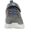 SKECHERS Boy’s Meteor-Lights-krendo Sneaker(Black/Blue)