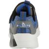SKECHERS Boy’s Meteor-Lights-krendo Sneaker(Black/Blue)