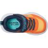 SKECHERS Boy’s Meteor-Lights-krendo Sneaker(Navy/Orange)