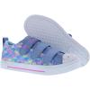 SKECHERS Girl’s Twinkle Sparks-Ombre Flutter Sneaker(Light Blue/Multi)