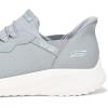 SKECHERS Men’s Hands Free Slip-ins Bobs Squad Chaos-Daily Hype Sneaker, Gry, 15