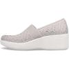 SKECHERS Women’s Martha Stewart Pier Lite-Reflection Loafer(Light Grey Silver)