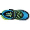 Skechers Boy’s Flex-Glow Ultra Sneaker(Black/Blue/Lime)