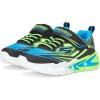 Skechers Boy’s Flex-Glow Ultra Sneaker(Black/Blue/Lime)