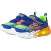 Skechers Boy’s Flex-Glow Ultra Sneaker(Blue/Multi)