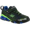 Skechers Boy’s Hydro Lights-Tuff Force Sneaker(Black/Blue/Lime)