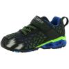 Skechers Boy’s Hydro Lights-Tuff Force Sneaker(Black/Blue/Lime)