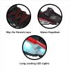 Skechers Boy’s Hydro Lights-Tuff Force Sneaker(Black/Red)
