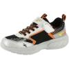 Skechers Boy’s Light Storm 3 Sneaker(Silver/Black)