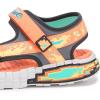 Skechers Boy’s Mega-Splash 4k Sandal(Orange/Black)