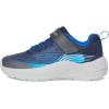 Skechers Boy’s Microspec Advance Sneaker(Navy Blue)