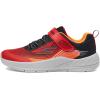Skechers Boy’s Microspec Advance Sneaker(Red/Black)