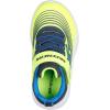 Skechers Boy’s Microspec Advance Sneaker(Yellow/Blue)