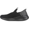 Skechers Boy’s Slip Ins Ultra Flex 3.0 Sneaker(Black/Black)
