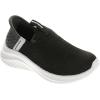 Skechers Boy’s Slip Ins Ultra Flex 3.0 Sneaker(Black/White)
