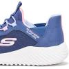 Skechers Girl’s Bounder-Simple Cute Sneaker(Navy)
