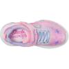Skechers Girl’s Eternal Heart Lights Sneaker(Link Pink/Multi)