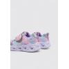 Skechers Girl’s Heart Lights-Lovin Reflecti Sneaker(Silver/Multi)