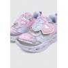 Skechers Girl’s Heart Lights-Lovin Reflecti Sneaker(Silver/Multi)