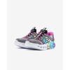 Skechers Girl’s Infinite Heart Lights-Eternal Shimmer Sneaker(Black/Multi)
