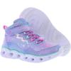 Skechers Girl’s Infinite Heart Lights-Eternal Shimmer Sneaker(Blue/Multicolored)