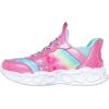 Skechers Girl’s Infinite Heart Lights-Eternal Shimmer Sneaker(Pink/Multi)