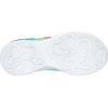 Skechers Girl’s Infinite Heart Lights-Eternal Shimmer Sneaker(Silver/Multi)