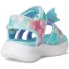 Skechers Girl’s Jumpsters Sandal-Butterfly Brites(Aqua/Multi)