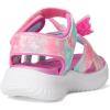 Skechers Girl’s Jumpsters Sandal-Butterfly Brites(Pink/Multi)